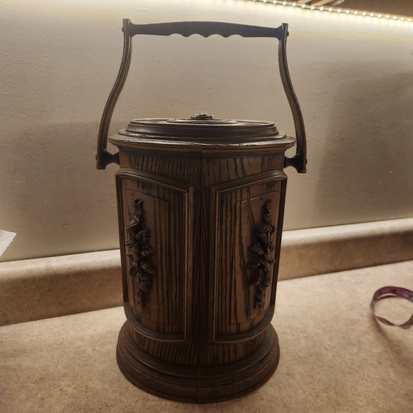 unbranded Other - Vintage faux wood Insulated ice bucket